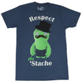 Ugly Dolls Respect Stache Green Ugly Doll Mustache T-Shirts, Hoodie, Sweatshirt