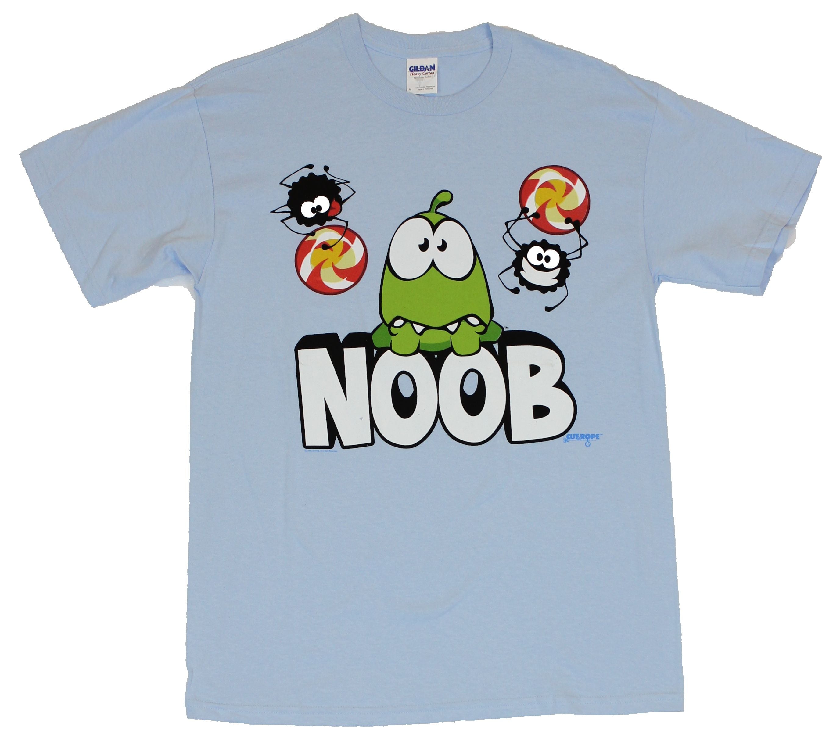 Cut the Rope (Blockbuster App) Mens T-Shirt  - On Nom Calls You A Noob on Baby Hoodie, Sweatshirt | CiraTrend.com