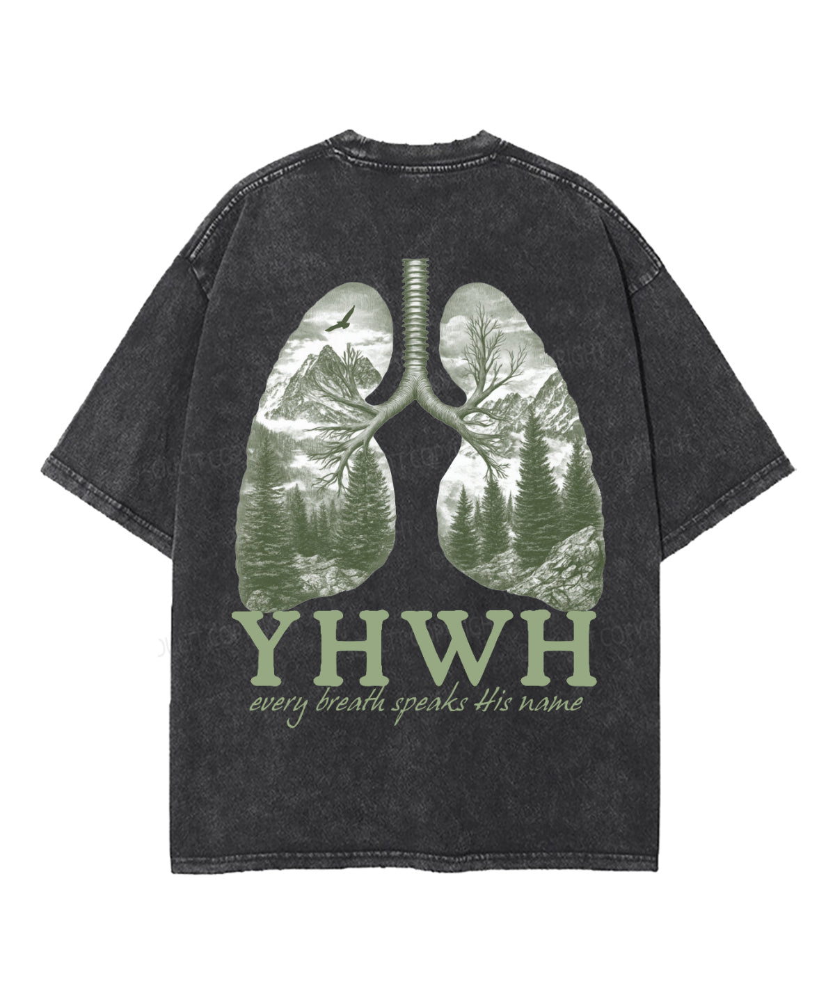 Every Breath Speaks His Name Double Sided Washed Christian T-shirt Style001 Hoodie, Sweatshirt | CiraTrend.com (Image 3)
