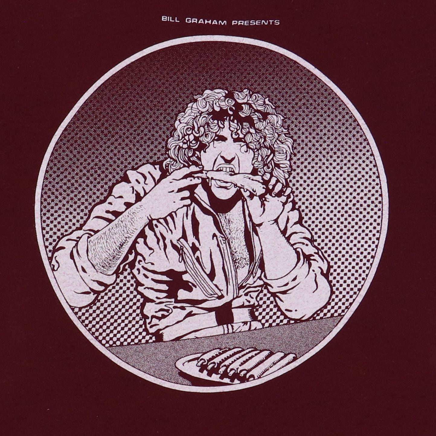 1980 Sammy Hagar Bill Graham Presents Concert Shirt