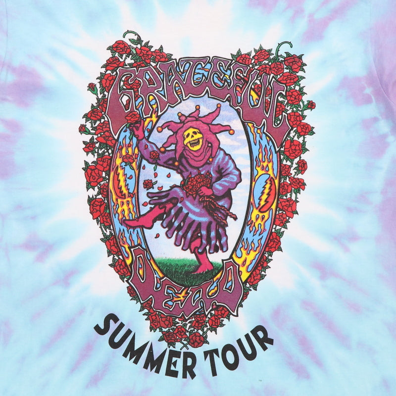 1995 Grateful Dead Summer Tour Tie Dye Shirt Style009