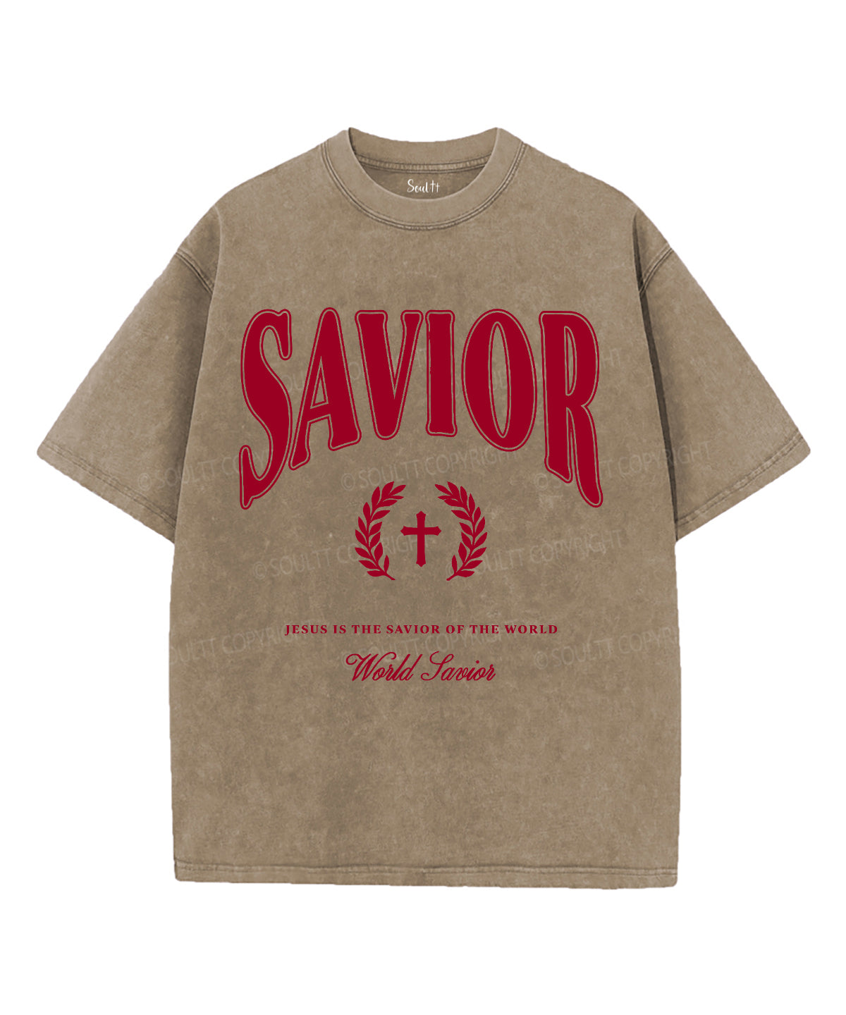 Jesus Is Savior World Washed Christian T-Shirts, Hoodie, Sweatshirt