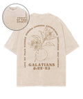 Fruit Of The Spirit Double Sided Unisex Washed Christian T-shirt Style017 Hoodie, Sweatshirt | CiraTrend.com (Image 1)