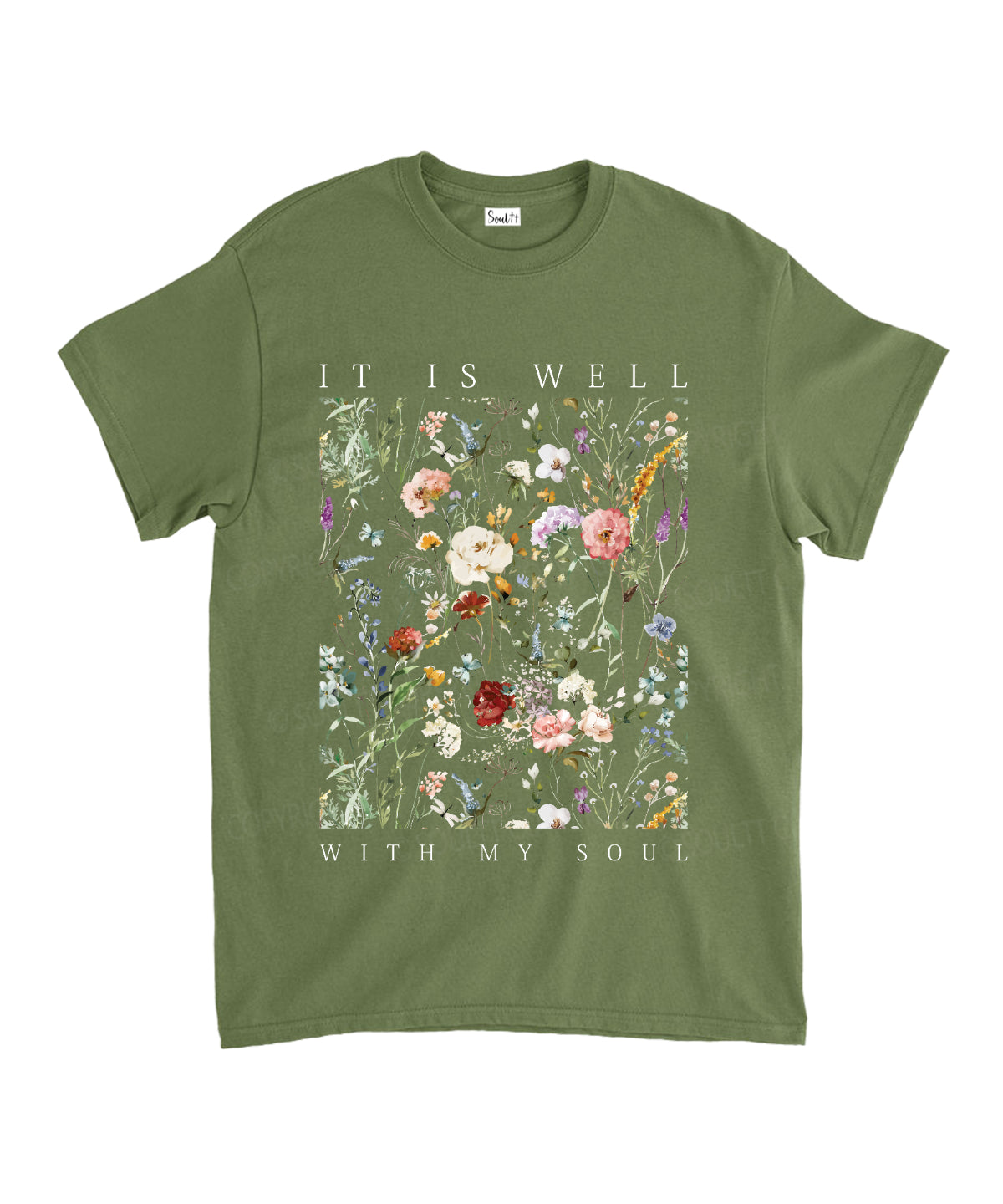 Is Well My Soul Cotton Christian Style003 T-Shirts, Hoodie, Sweatshirt