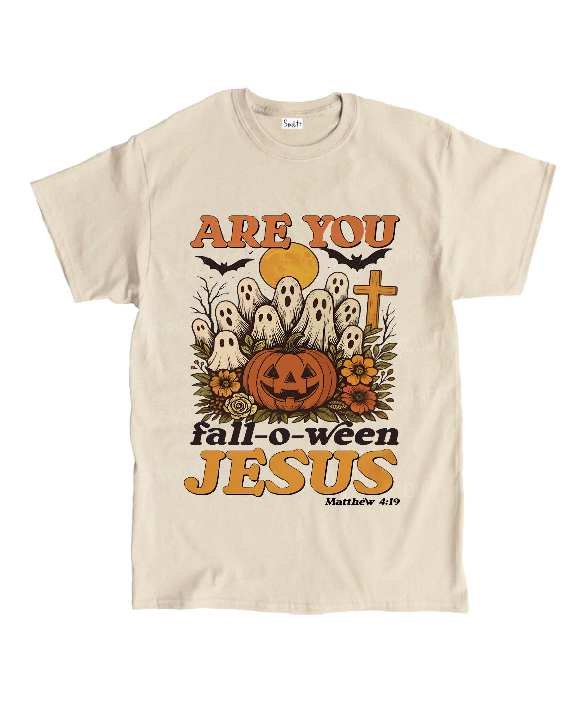 Halloween Unisex Cotton Christian T-Shirt Hoodie, Sweatshirt | CiraTrend.com (Image 1)