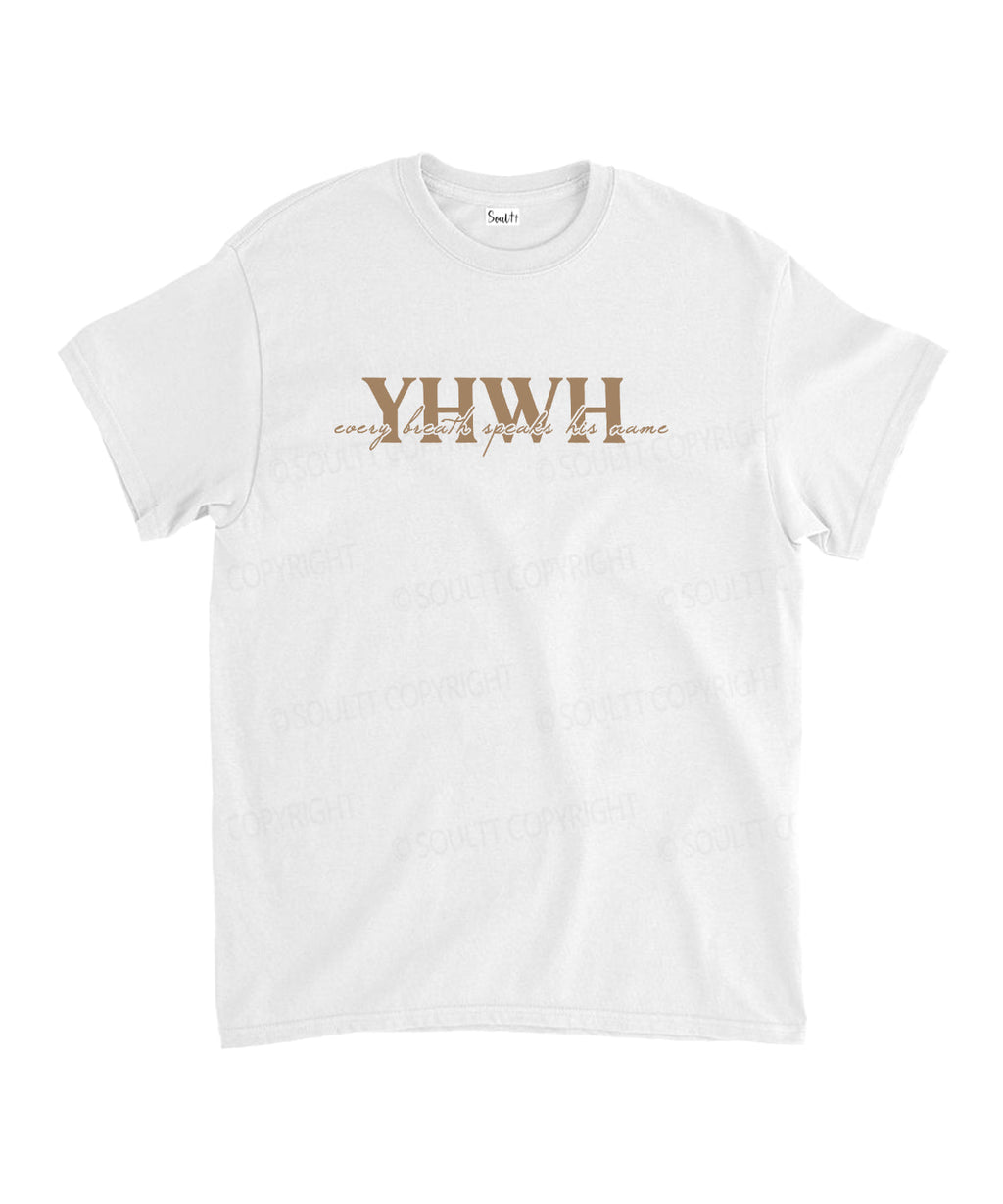 Every Breath Speaks His Name Double Sided Cotton Christian Style004 T-Shirts, Hoodie, Sweatshirt