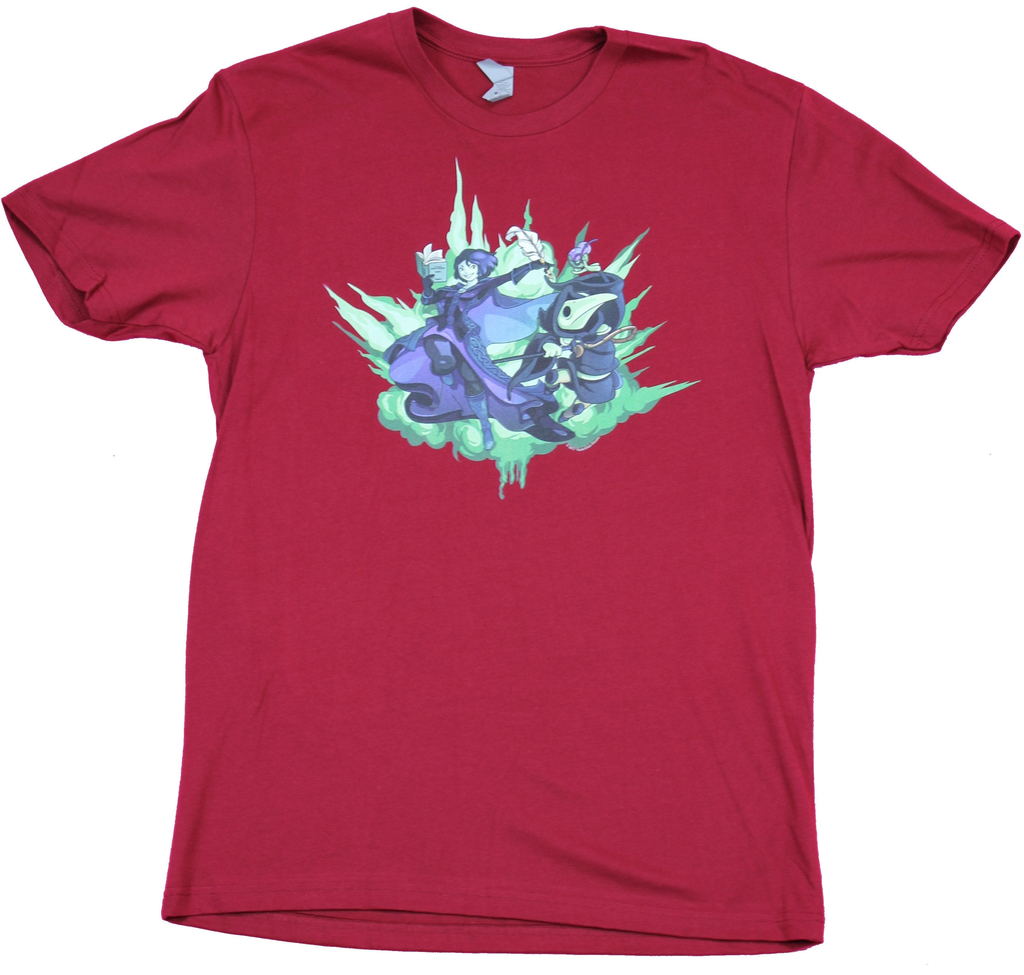Shovel Knight Mens T-Shirt - Plague Knight & Spell caster Image Hoodie, Sweatshirt | CiraTrend.com