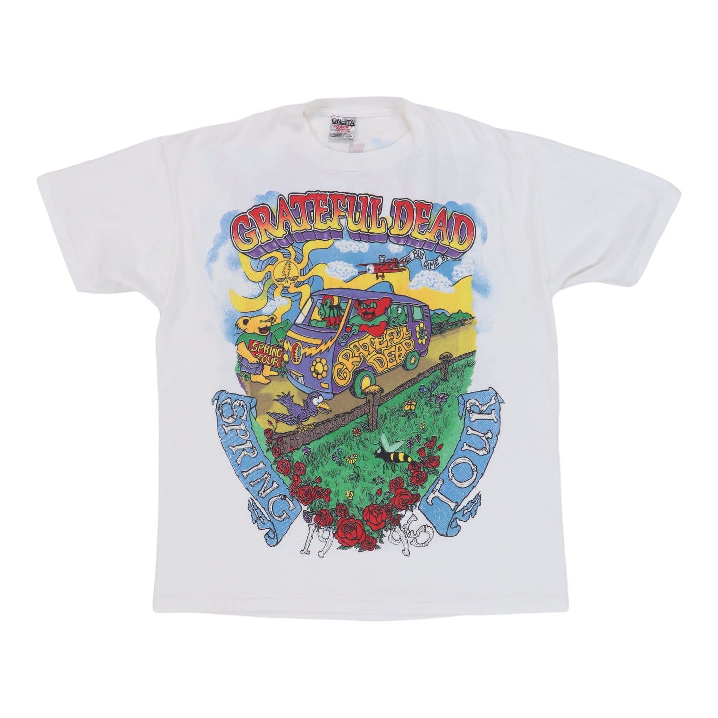 1995 Grateful Dead Spring Tour Shirt Style002