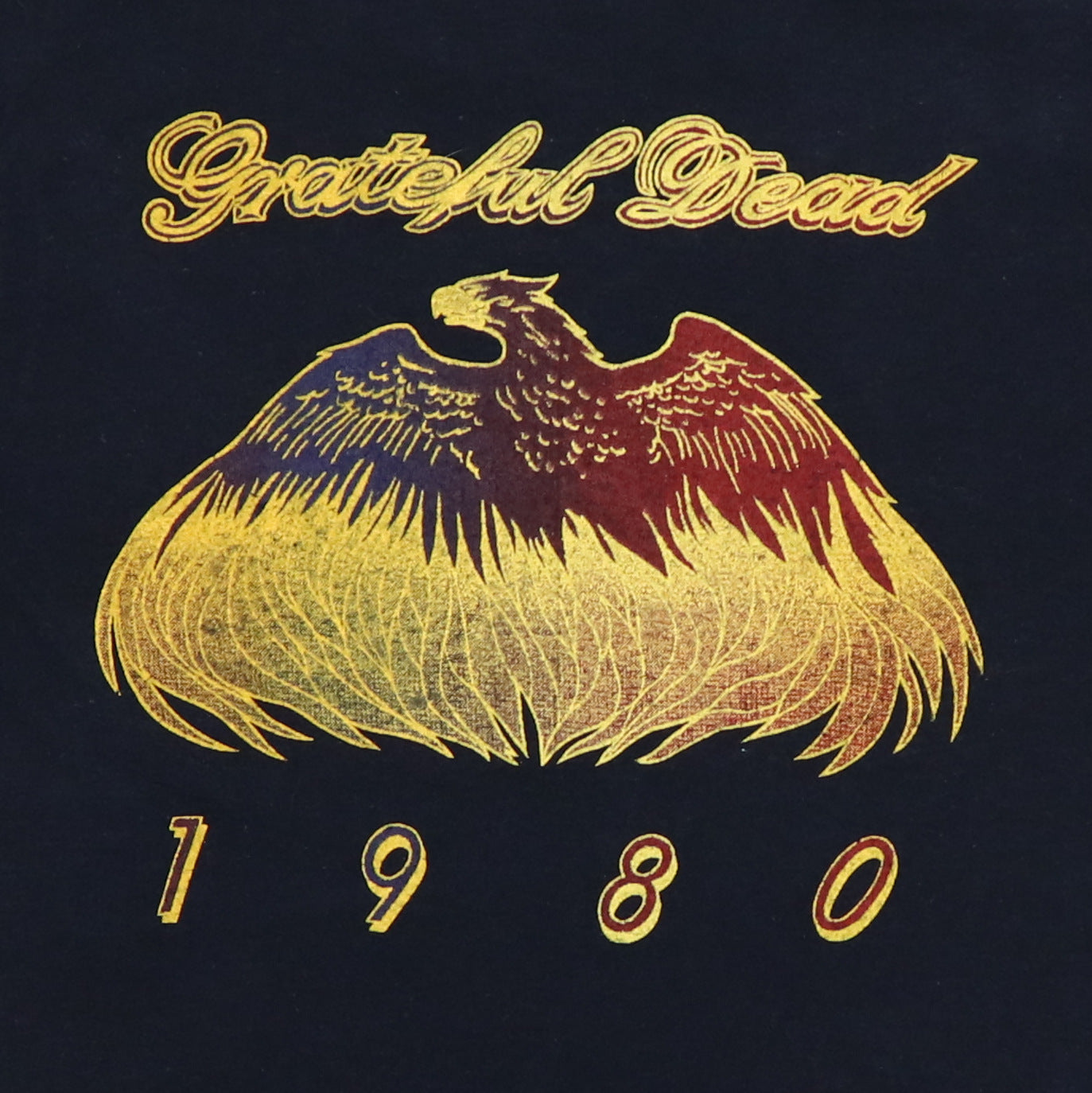 1980 Grateful Dead On The Road Again Tour Shirt Style002