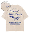 I Will Be With You Double Sided Unisex Washed Christian T-shirt Style029 Hoodie, Sweatshirt | CiraTrend.com (Image 1)