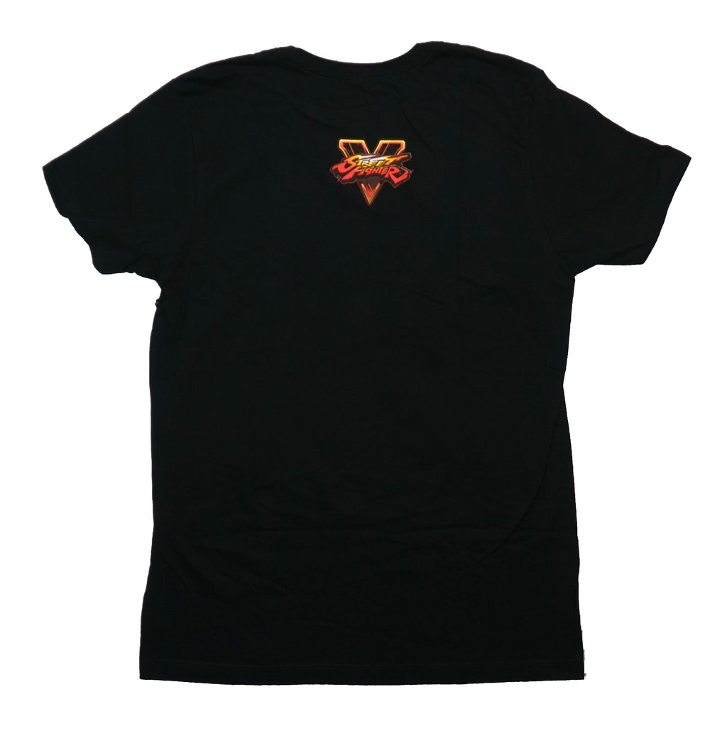 Street Fighter Mens T-Shirt - Ken & Ryu Hadoken Duo Front Logo on Back Hoodie, Sweatshirt | CiraTrend.com (Image 2)