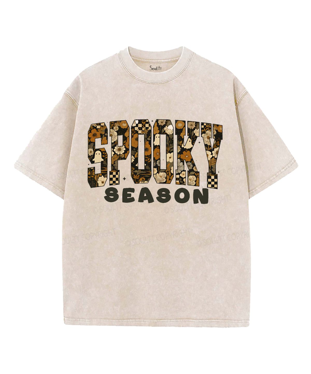 Spooky Season Unisex Washed Christian T-shirt Style001 Hoodie, Sweatshirt | CiraTrend.com (Image 1)