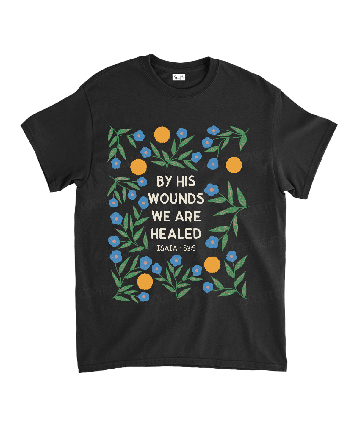 We Are Healed Unisex Cotton Christian T-Shirt Hoodie, Sweatshirt | CiraTrend.com (Image 1)