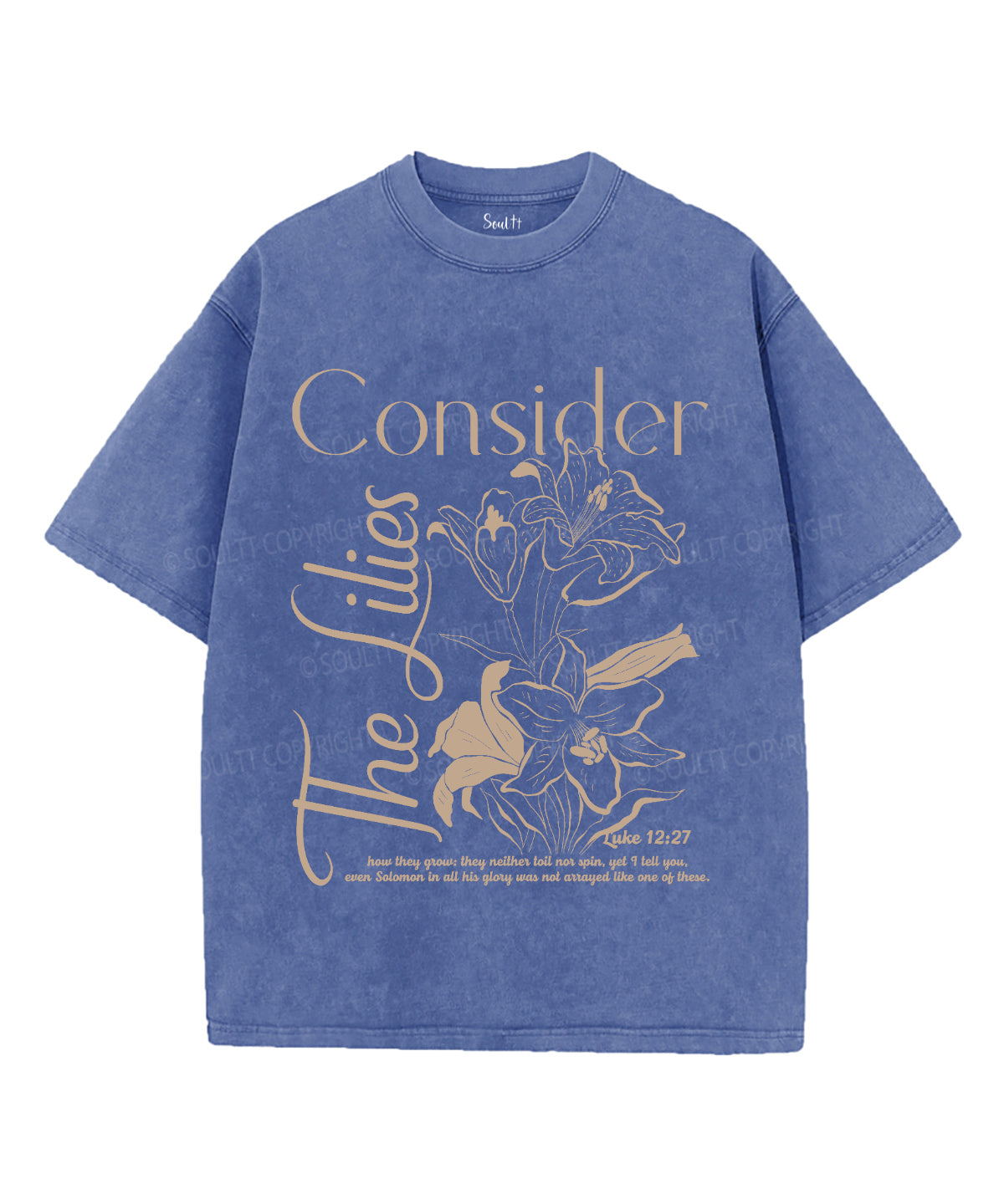 Consider Lilies Washed Christian T-Shirts, Hoodie, Sweatshirt