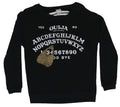 Ouija Girls Juniors Pullover Sweatshirt - Gameboard  Gold Planchette Image T-Shirts, Hoodie | CiraTrend.com