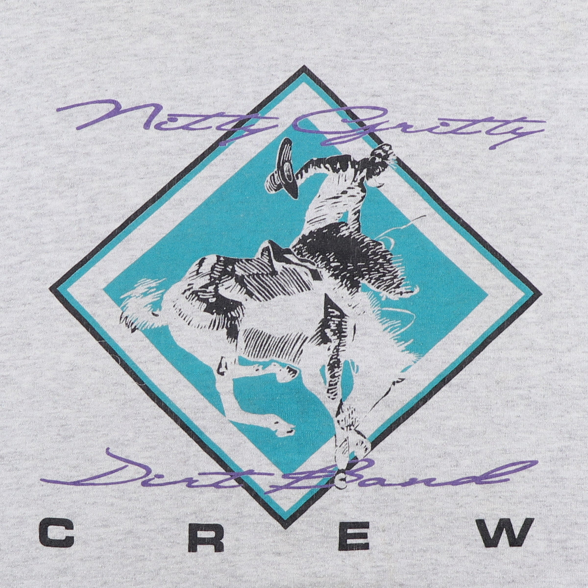 1980s Nitty Gritty Dirt Band Crew Concert Shirt Style001