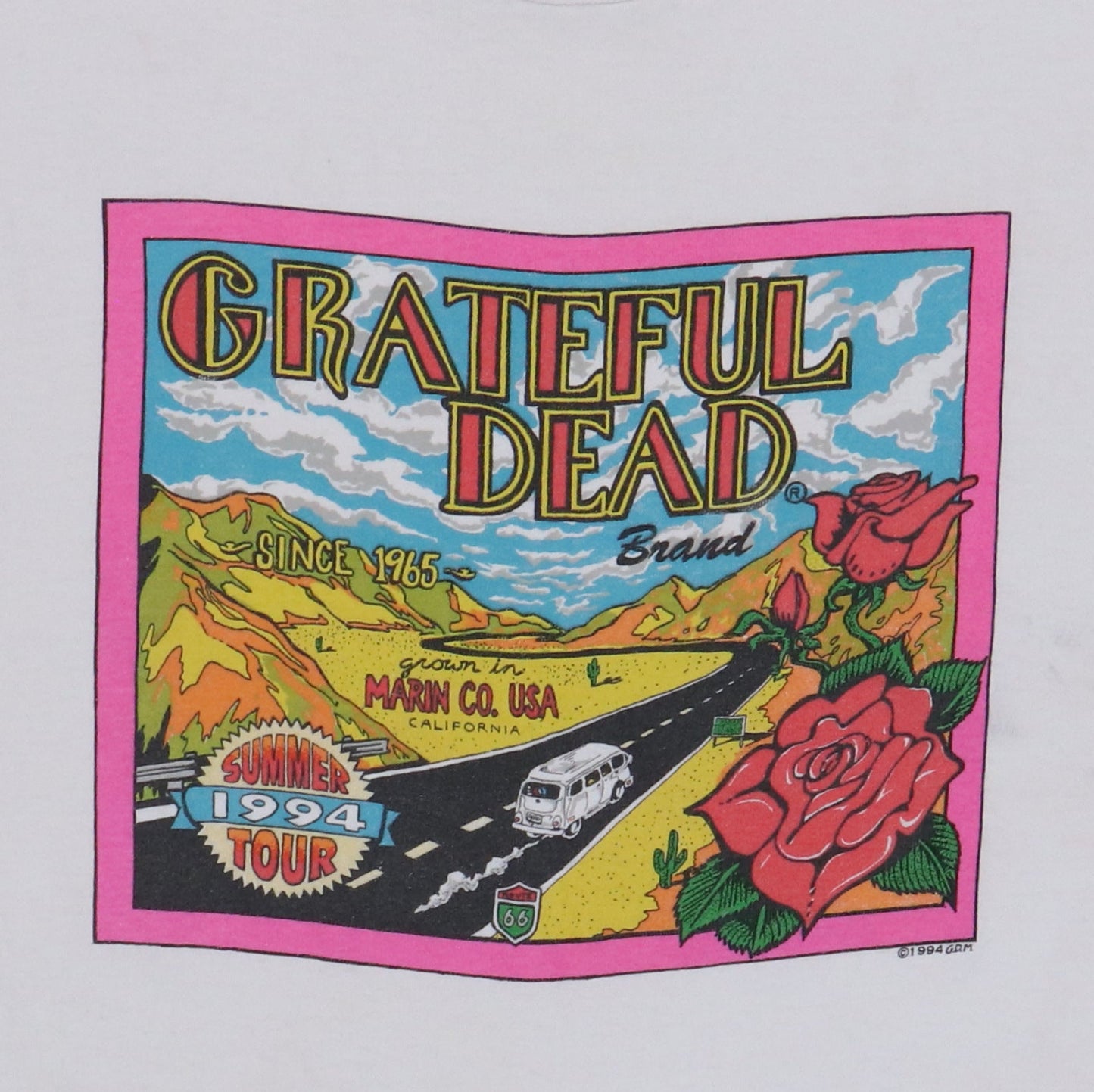 1994 Grateful Dead Summer Tour Shirt Style001