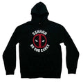 Deadpool Mens Pullover Hoodie - SHHH! No One Cares Logo Image T-Shirts, Sweatshirt | CiraTrend.com