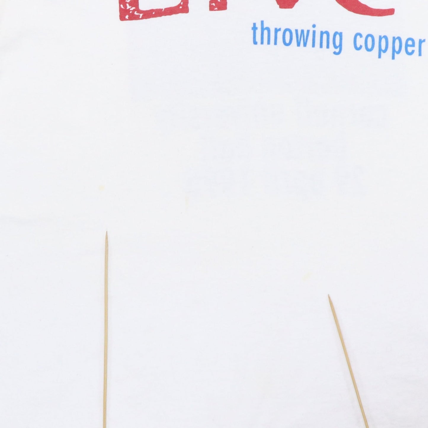 1995 Live Throwing Copper Cornell Univeristy Concert Staff Shirt