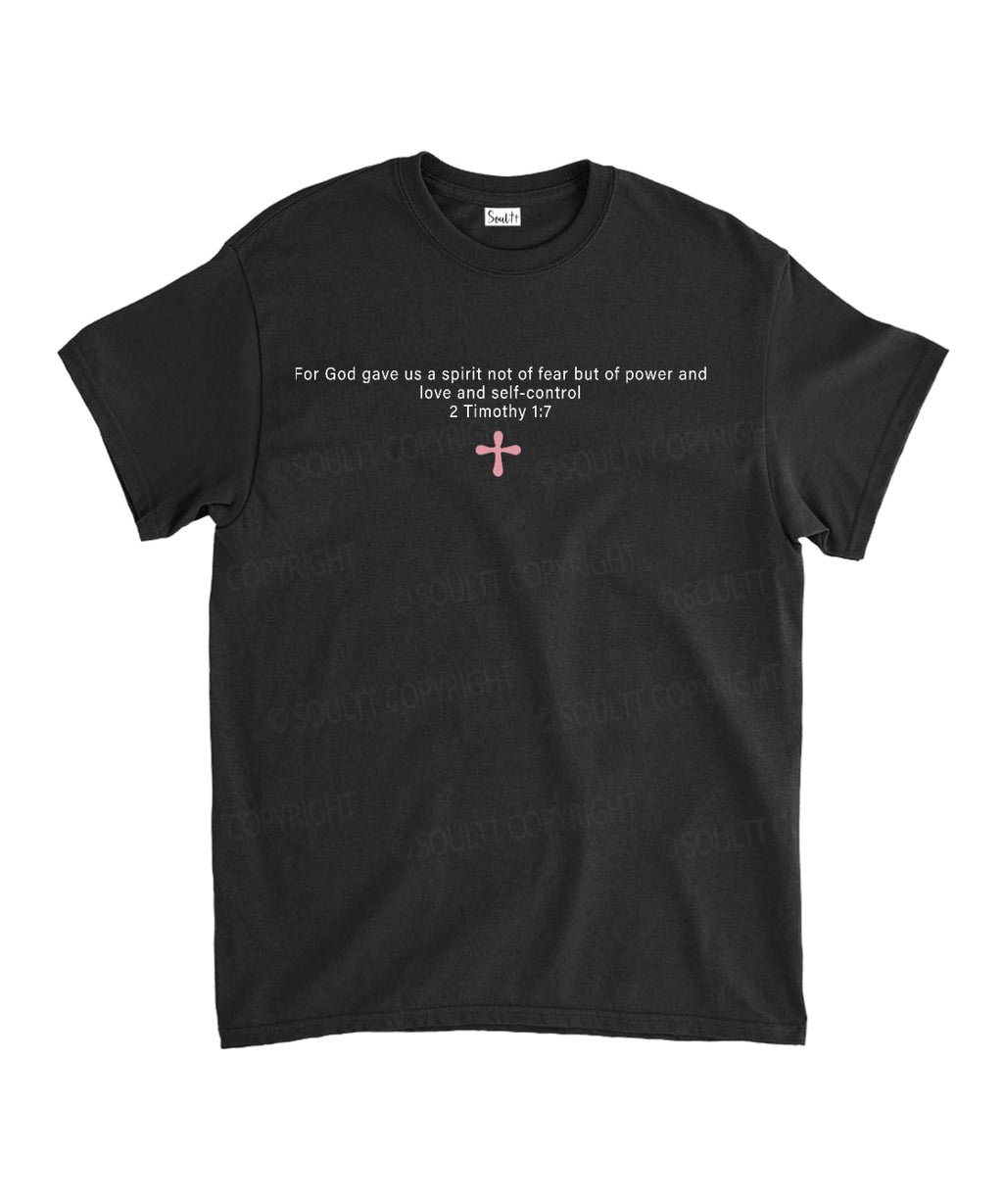 Faith Over Fear Double Side Unisex Cotton Christian T-Shirt Hoodie, Sweatshirt | CiraTrend.com (Image 2)