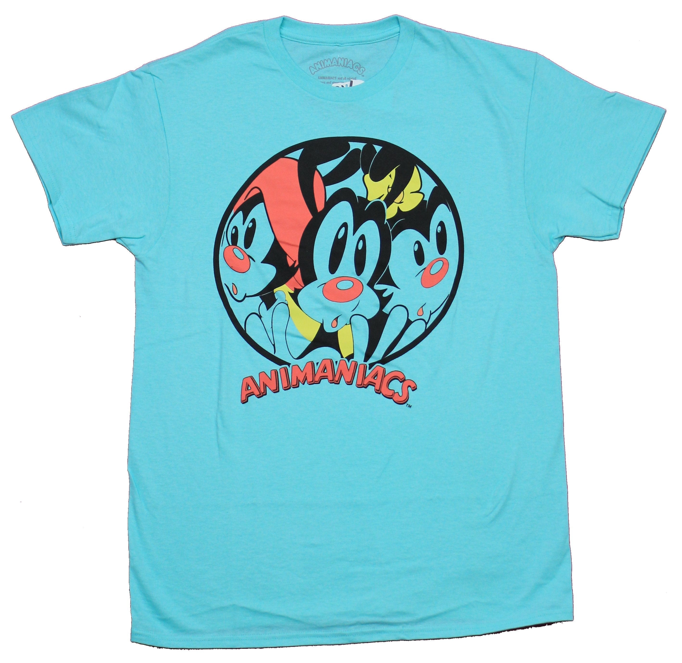 Animaniacs Mens T-Shirt  - Wacko Jacko & Dot Crammed in a Circle Logo Hoodie, Sweatshirt | CiraTrend.com