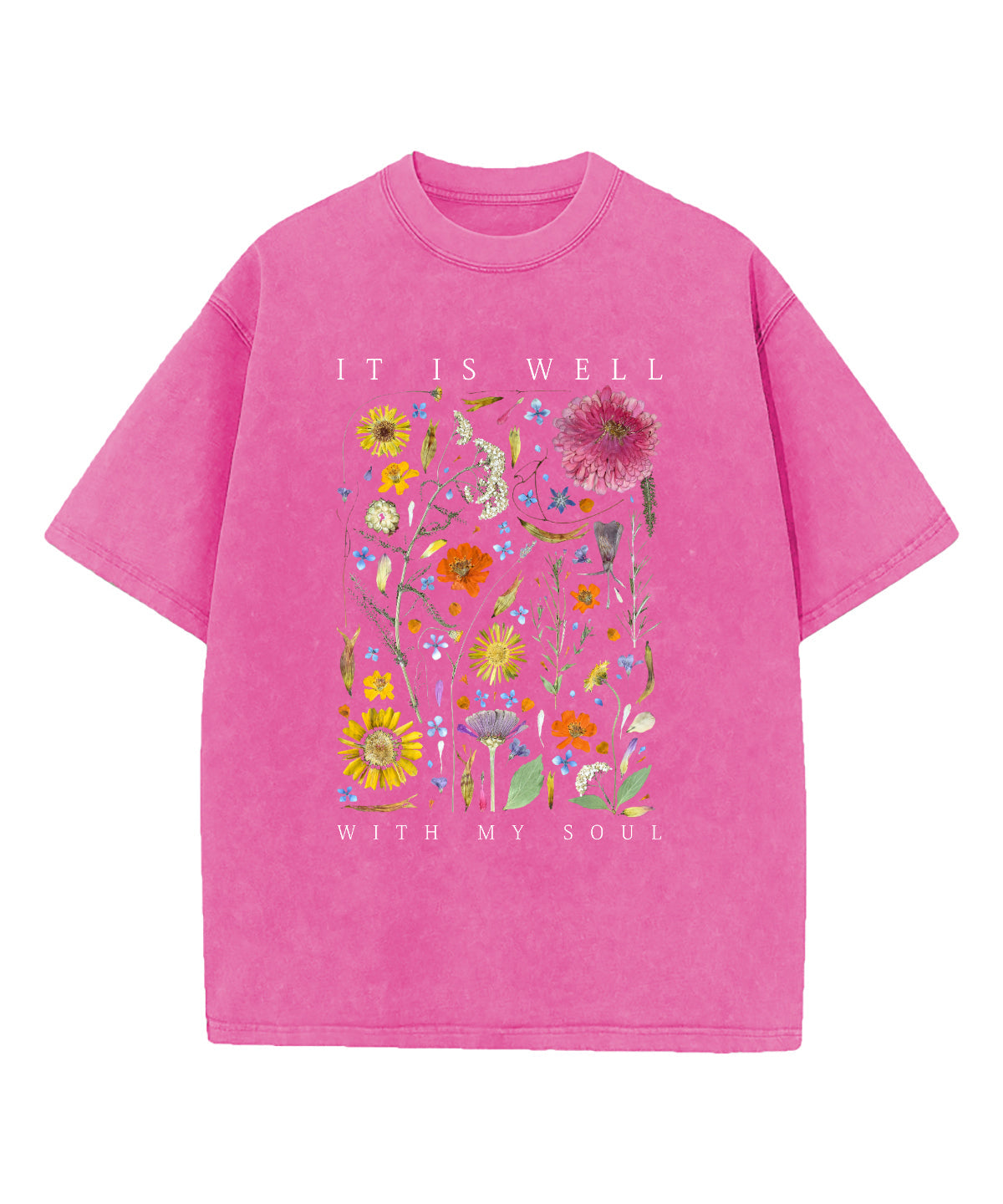 It Is Well With My Soul Washed Christian T-shirt Style014 Hoodie, Sweatshirt | CiraTrend.com (Image 3)