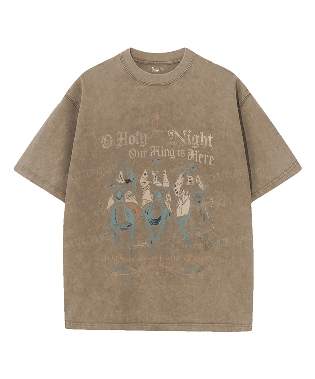 O Holy Night Washed Christian T-shirt Style003 Hoodie, Sweatshirt | CiraTrend.com (Image 5)