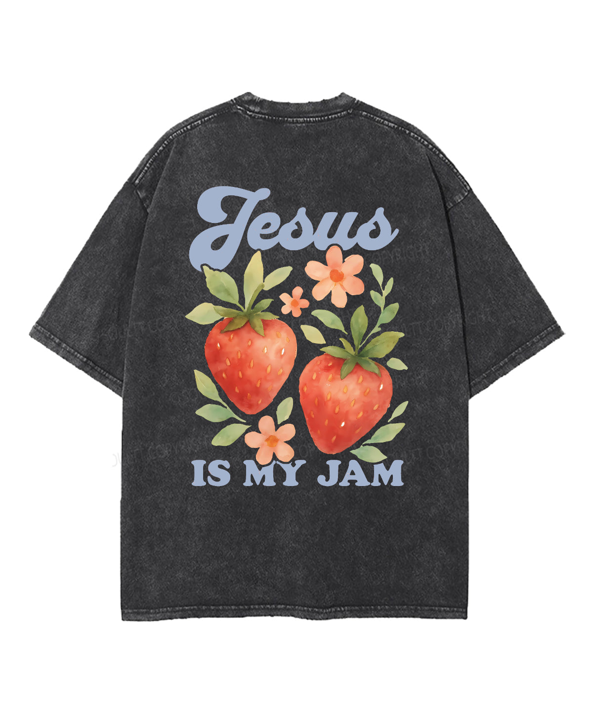 Fruit Of The Spirit Double Sided Unisex Washed Christian T-shirt Style024 Hoodie, Sweatshirt | CiraTrend.com (Image 3)