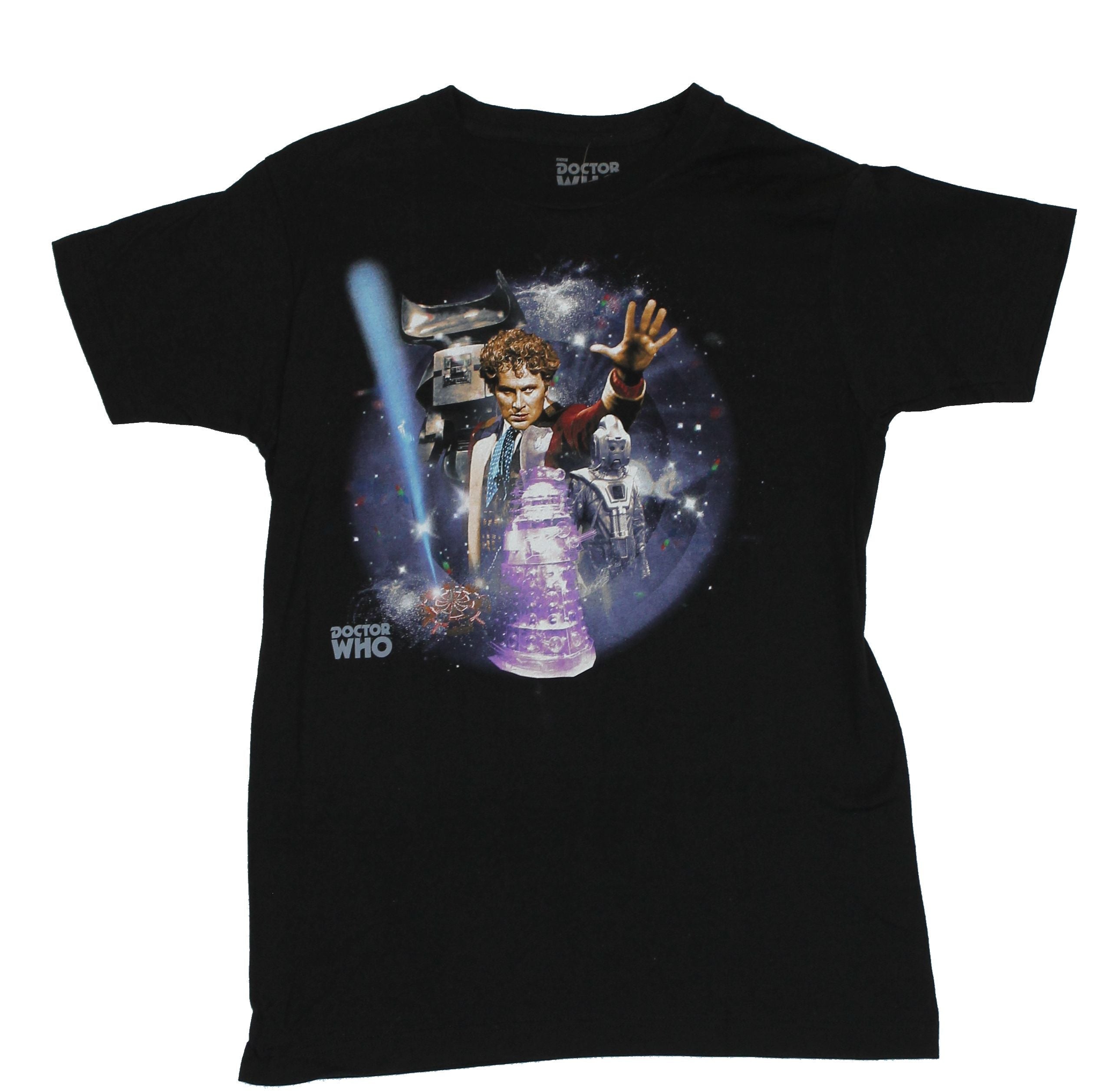 Doctor Who Mens T-Shirt  - Tv Image Photo Collage of the Sixth Hoodie, Sweatshirt | CiraTrend.com