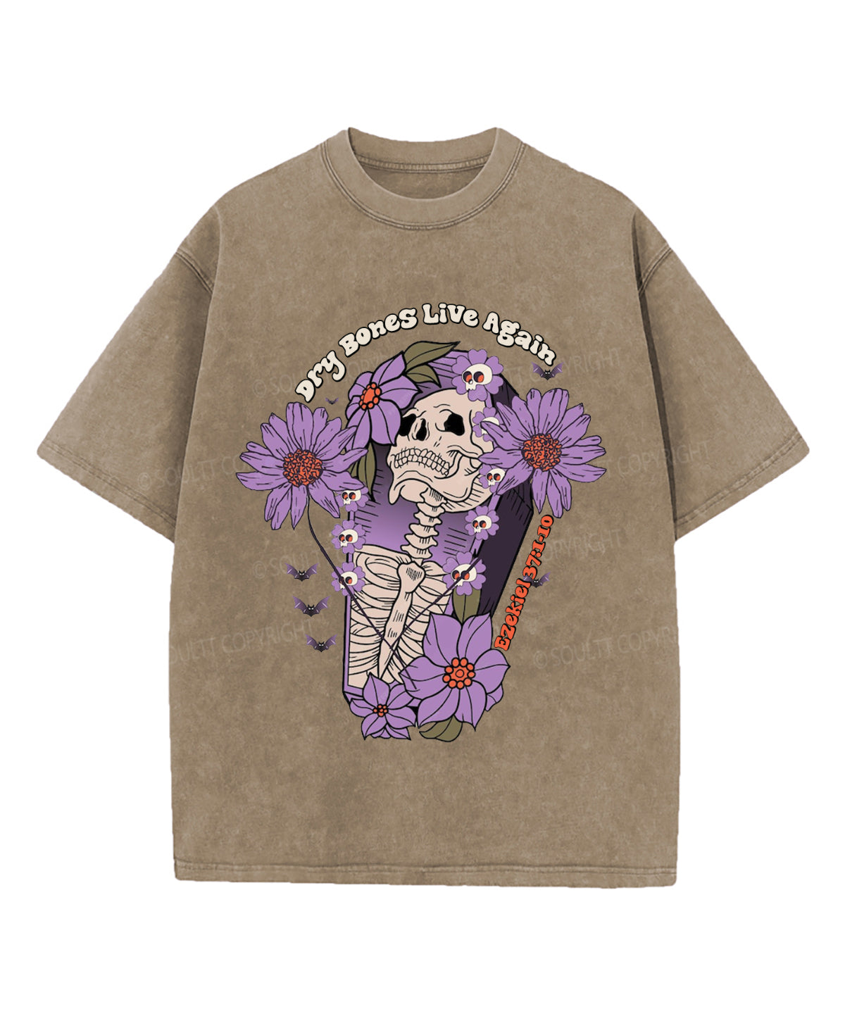 Dry Bones Come Alive Washed Christian T-shirt Style006 Hoodie, Sweatshirt | CiraTrend.com (Image 3)
