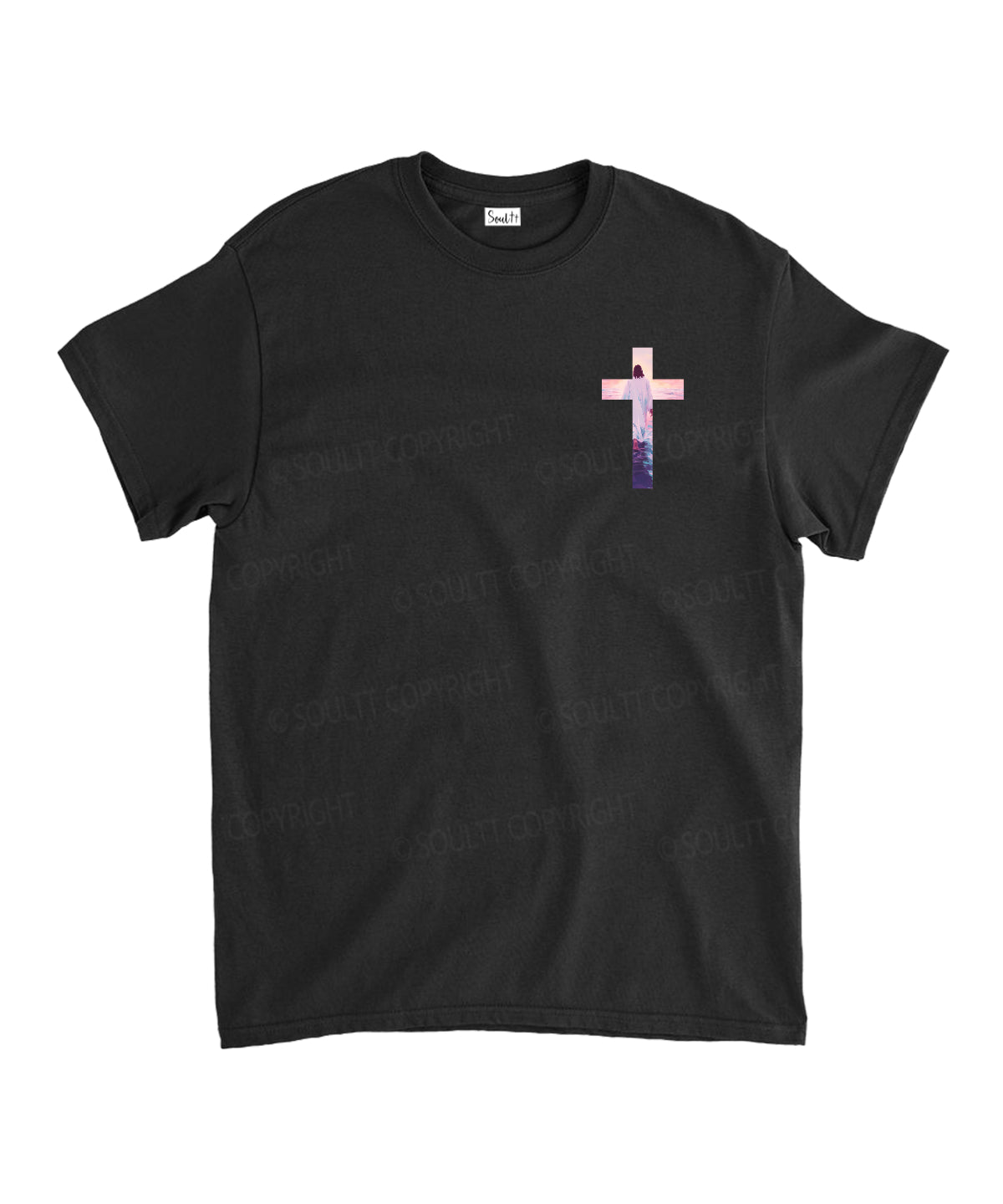I Will Be With You Double Sided Unisex Cotton Christian T-Shirt Style009 Hoodie, Sweatshirt | CiraTrend.com (Image 4)