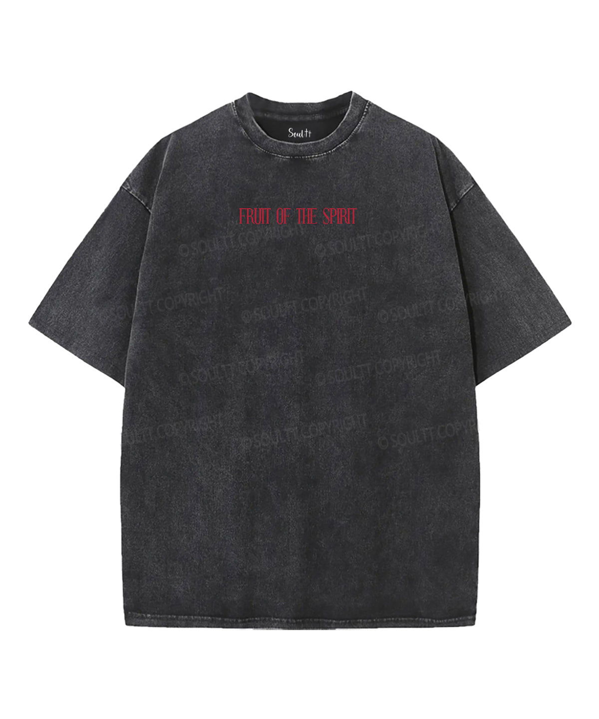 Fruit Of The Spirit Double Sided Washed Christian T-shirt Style002 Hoodie, Sweatshirt | CiraTrend.com (Image 3)