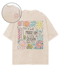I Will Praise Him Double Sided Washed Christian Style004 T-Shirts, Hoodie, Sweatshirt
