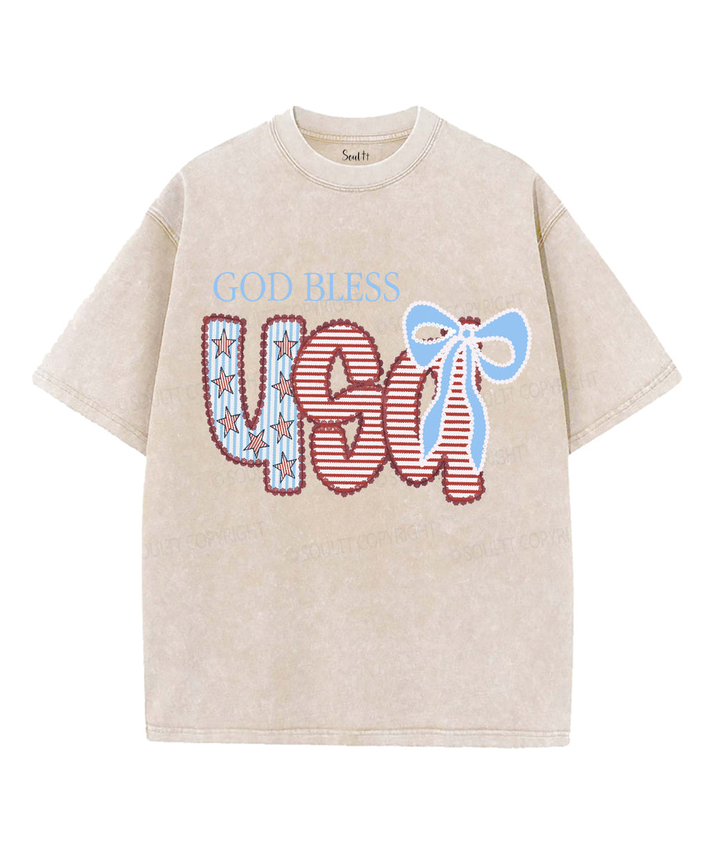 God Bless USA Washed Christian Style001 T-Shirts, Hoodie, Sweatshirt