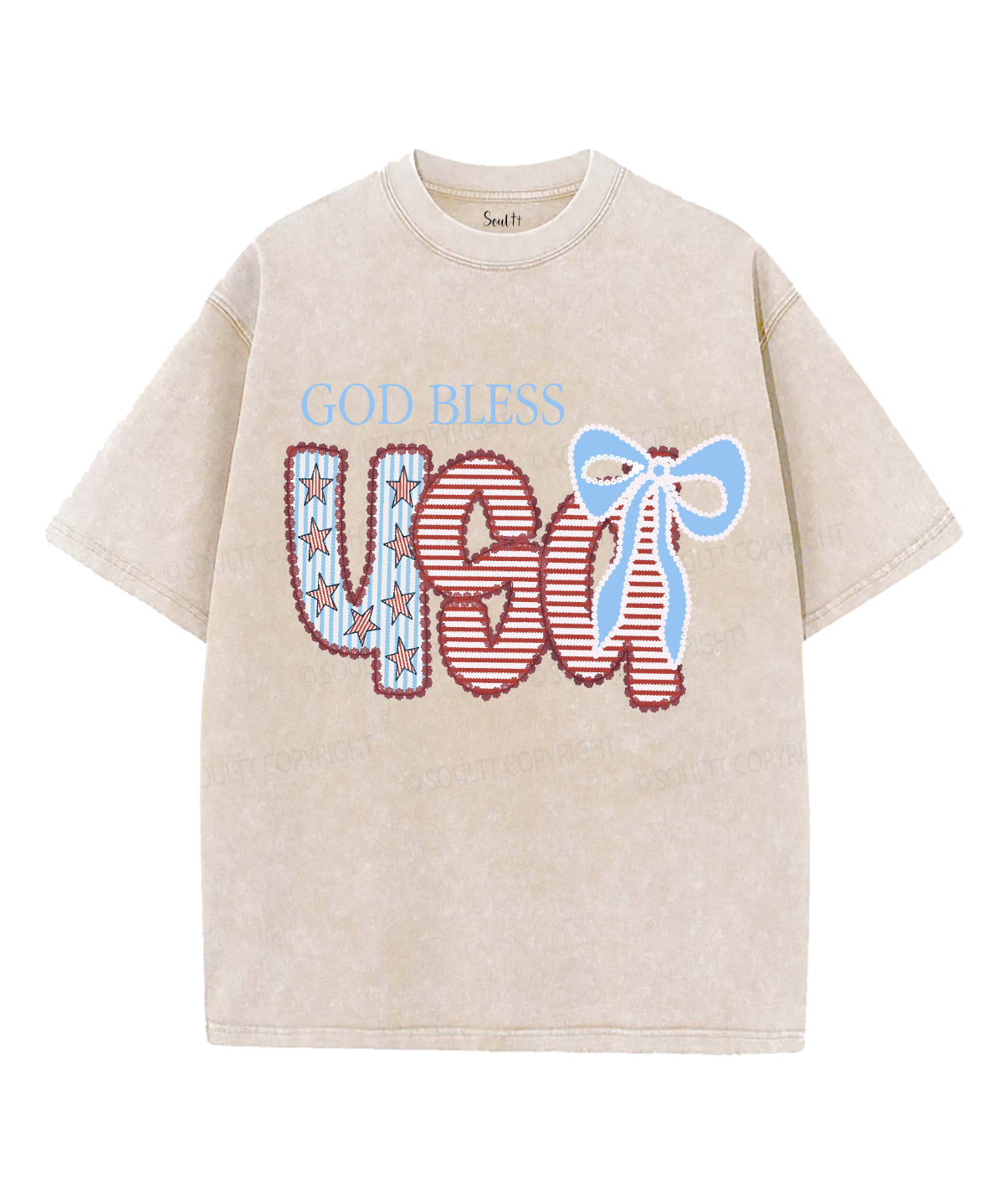God Bless USA Washed Christian Style001 T-Shirts, Hoodie, Sweatshirt