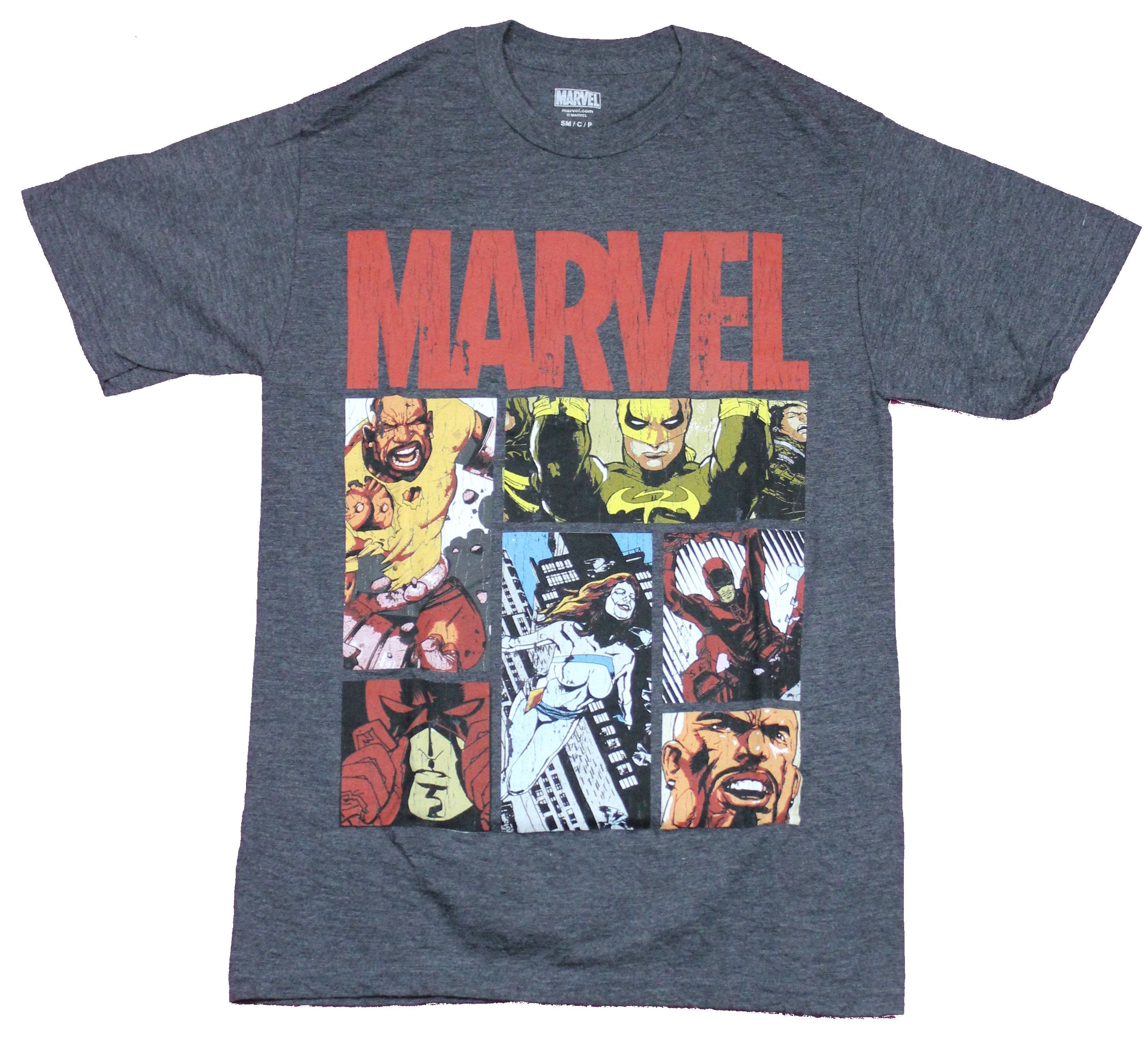 Defenders Mens T-Shirt -Panels Iron Fist Jessica Jones Daredevil Luke Cage Hoodie, Sweatshirt | CiraTrend.com