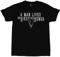 Vikings History Channel Mens T-Shirt -  A Man Lives and Dies By His Honor Hoodie, Sweatshirt | CiraTrend.com