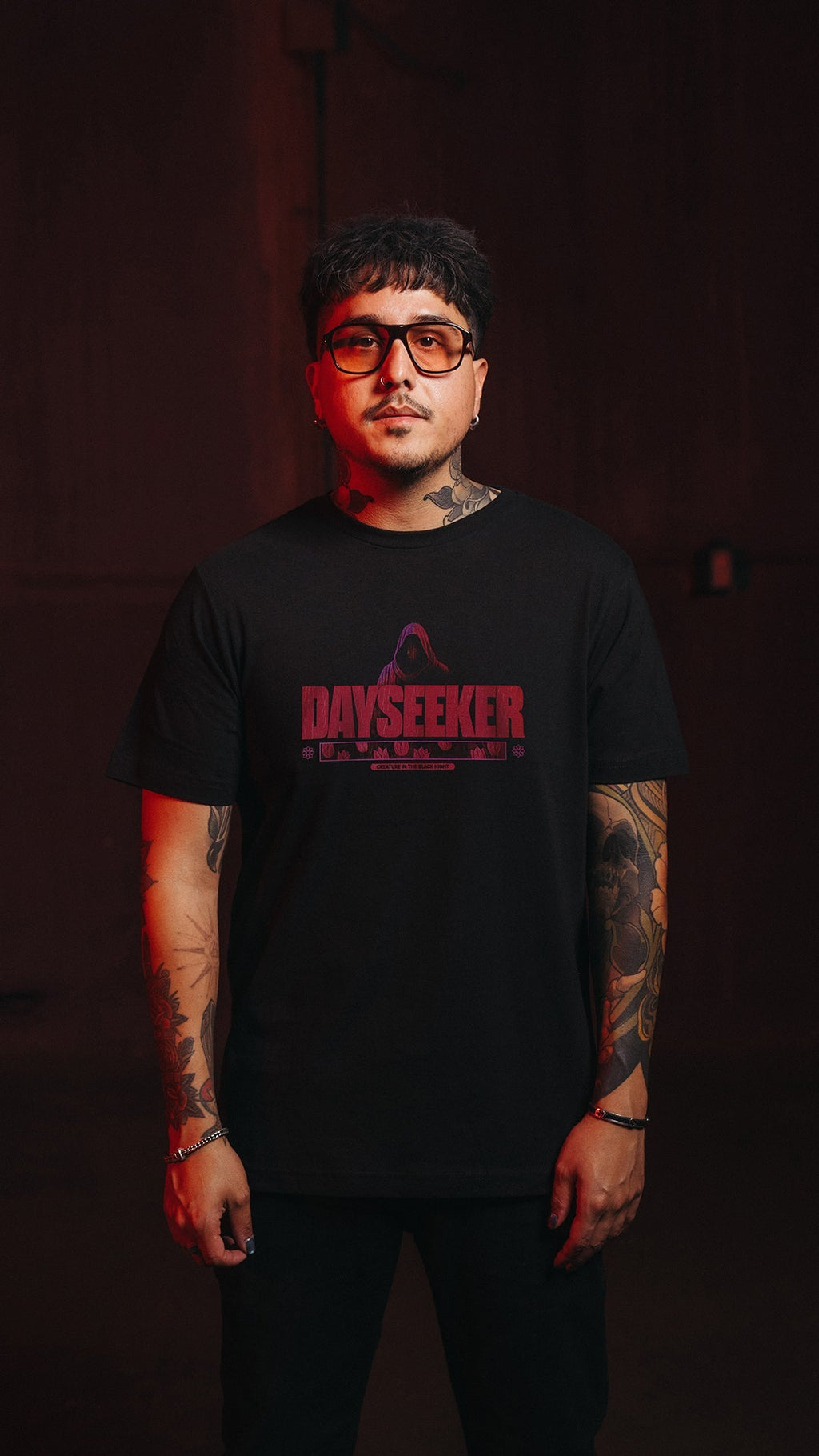 "Creature In The Black Night" T-Shirt Hoodie, Sweatshirt | CiraTrend.com (Image 3)