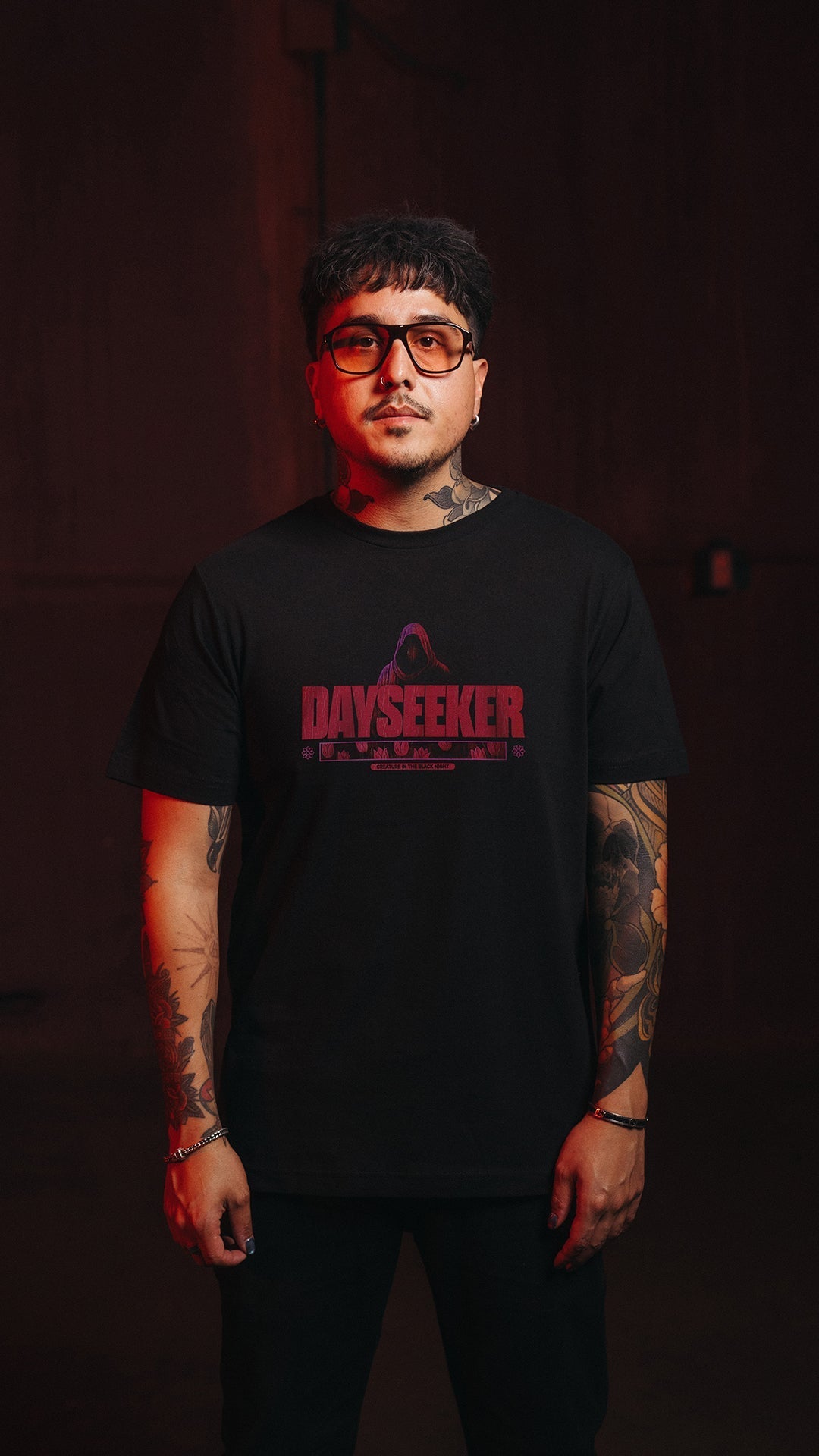 "Creature In The Black Night" T-Shirt Hoodie, Sweatshirt | CiraTrend.com (Image 3)