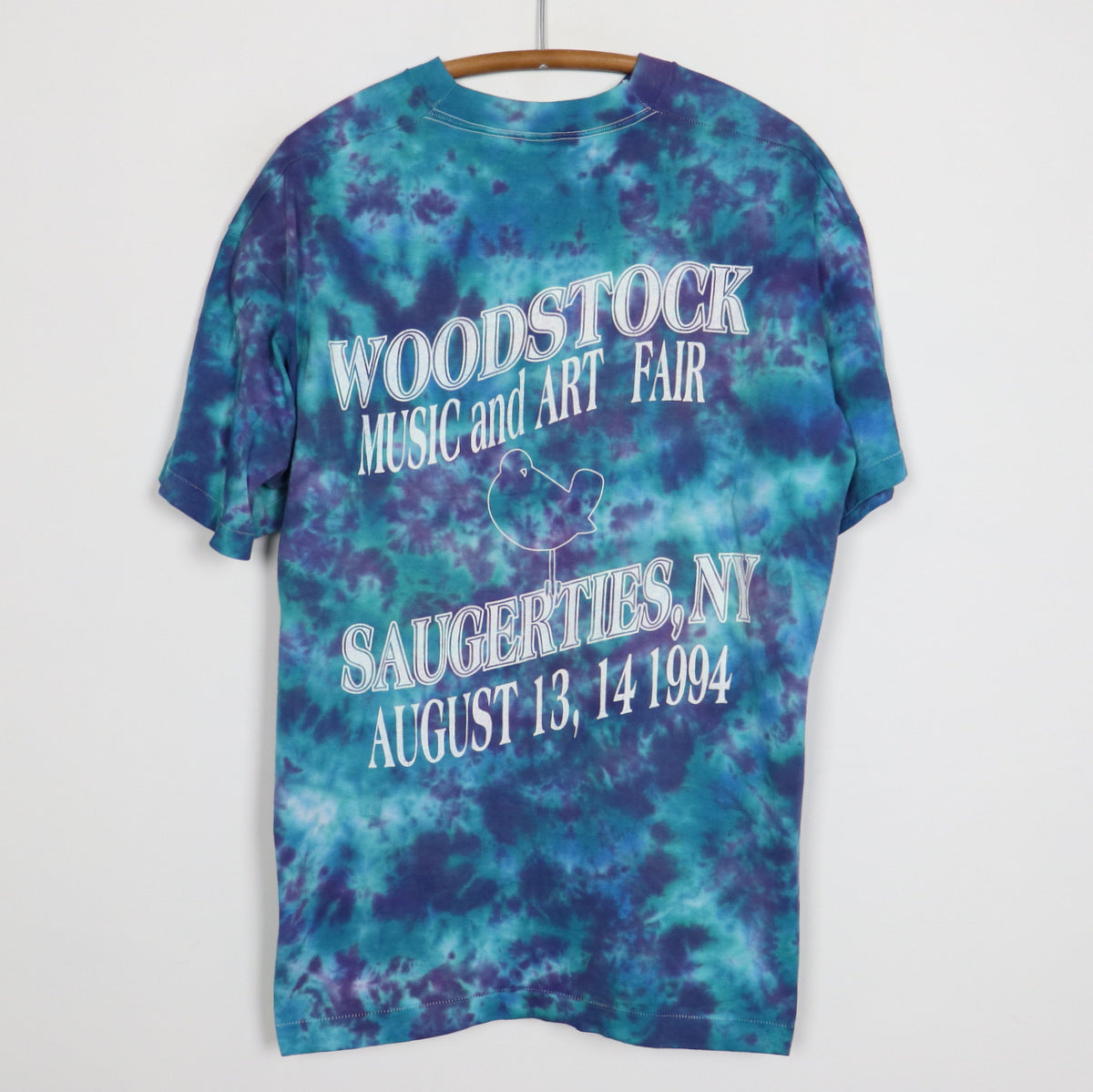 1994 Woodstock Music And Art Fair Concert Tie Dye Shirt Style001