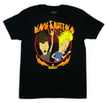 Beavis and Butthead Mens T-Shirt - Rocking Out Above Lightning Logo Hoodie, Sweatshirt | CiraTrend.com