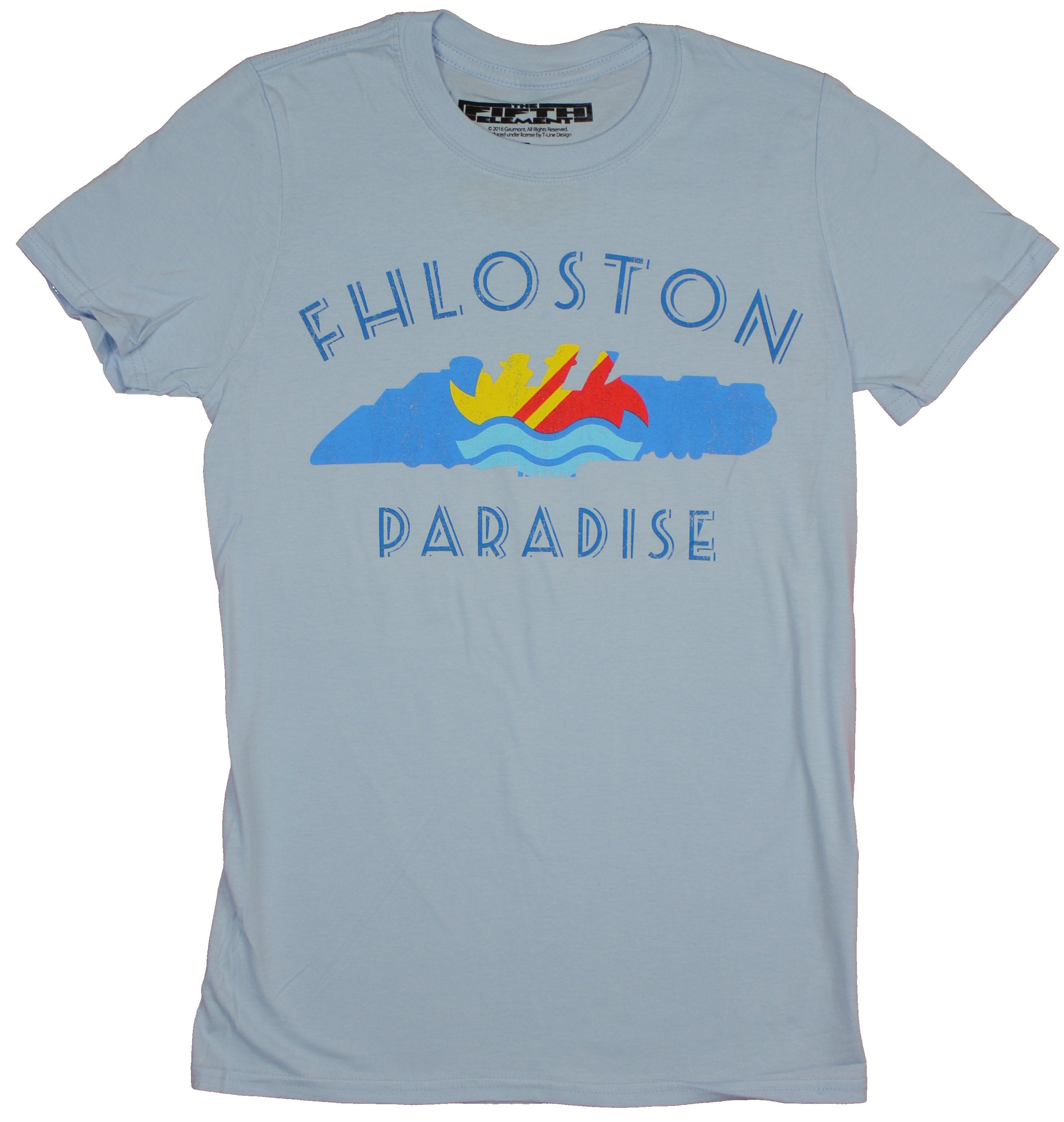 Fifth Element Fhloston Paradise Postcard Retro Image T-Shirts, Hoodie, Sweatshirt