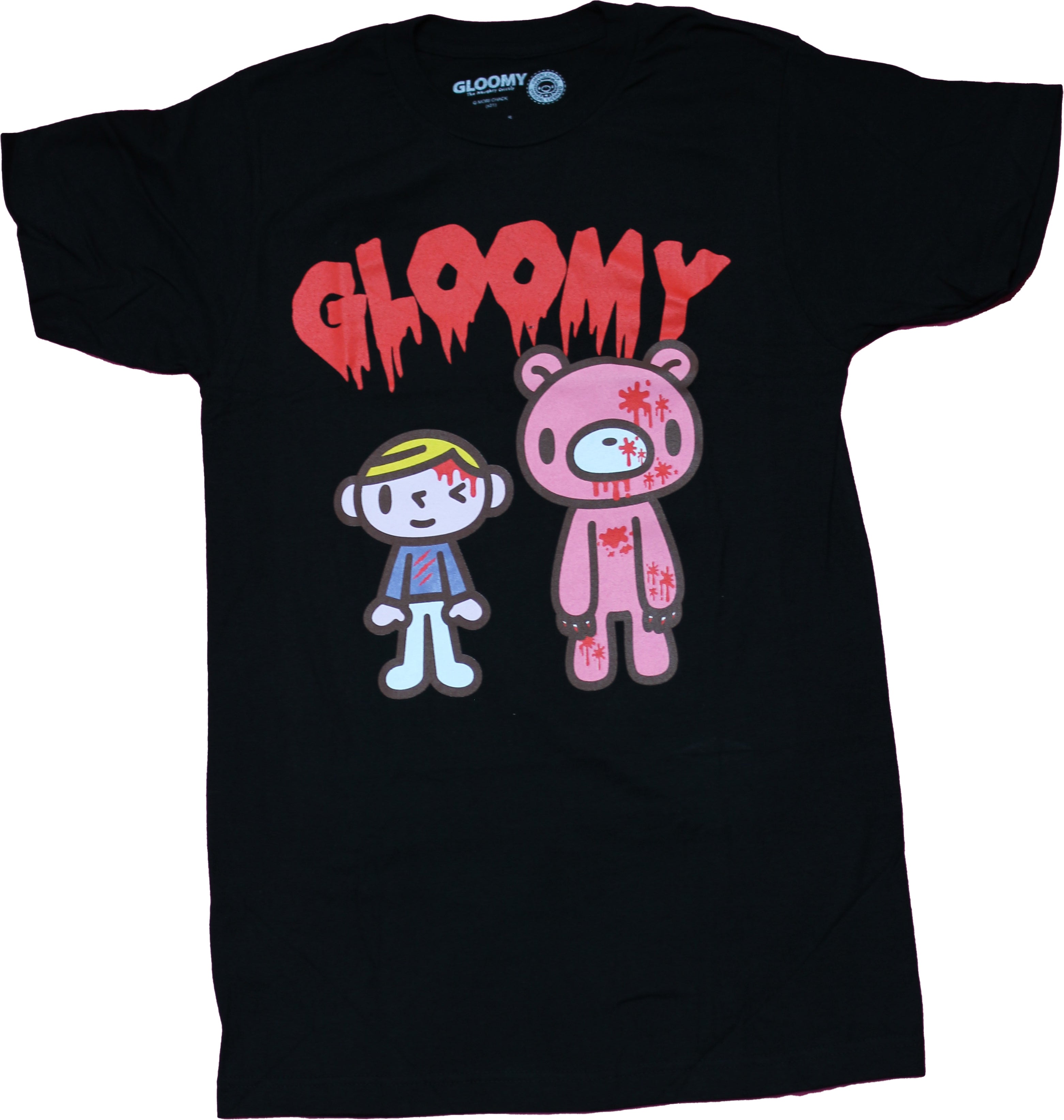 Gloomy Bear Mens T-Shirt - Dripping Bloody Bear  Reverse Back Hoodie, Sweatshirt | CiraTrend.com