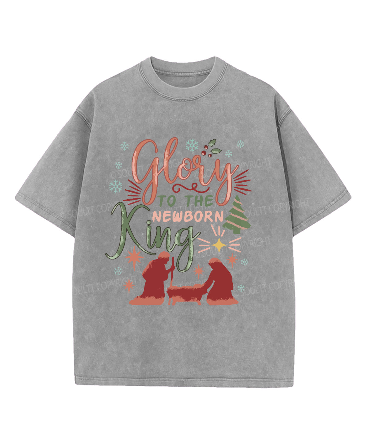 Glory Newborn King Washed Christian T-Shirts, Hoodie, Sweatshirt