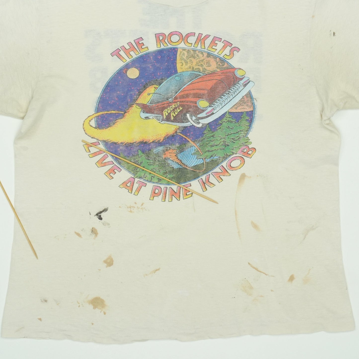 1980 The Rockets Pine Knob Concert Shirt