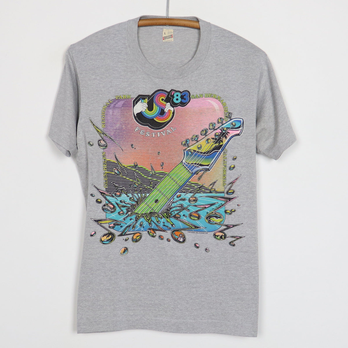 1983 Us Festival Concert Shirt Style004