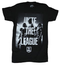 Justice League Mens T-Shirt - Unite The League Black & White Photo Hoodie, Sweatshirt | CiraTrend.com