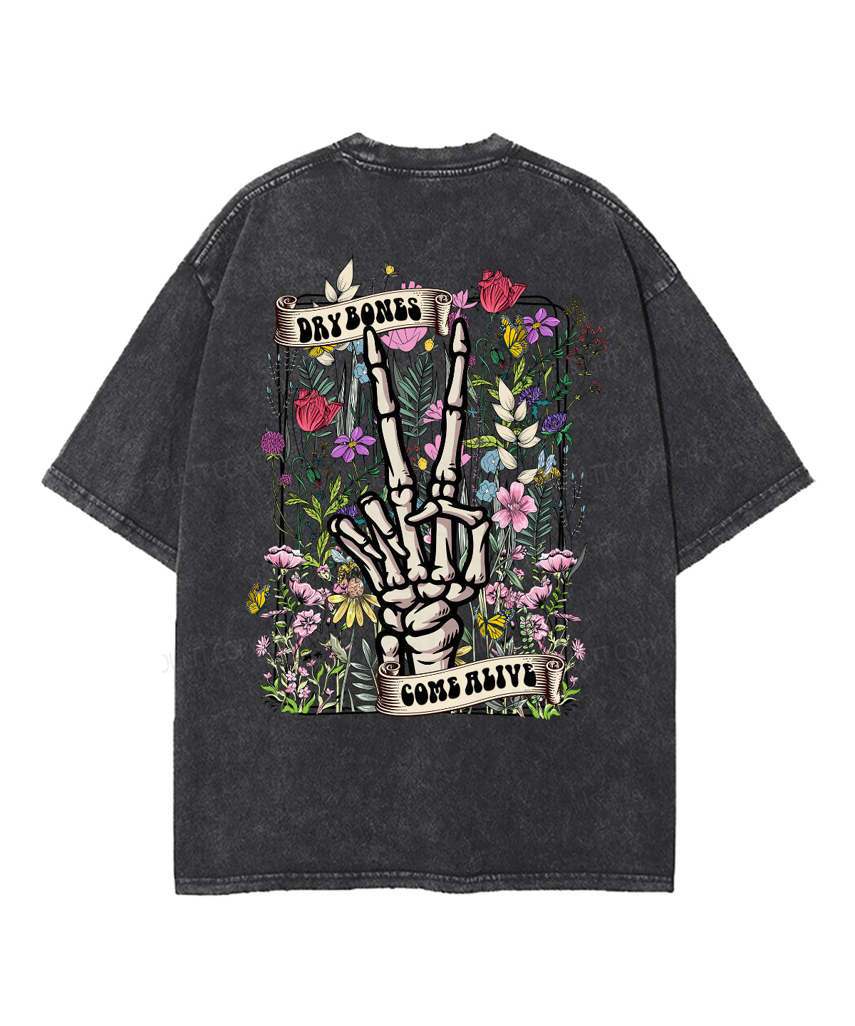 Dry Bones Come Alive Washed Christian Style003 T-Shirts, Hoodie, Sweatshirt