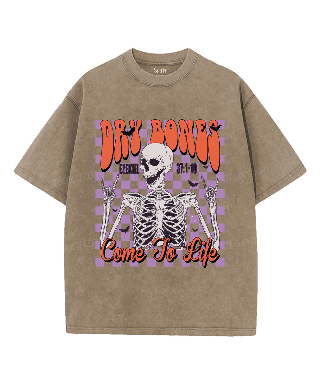 Dry Bones Come To Life Unisex Washed Christian T-shirt Style002 Hoodie, Sweatshirt | CiraTrend.com (Image 5)