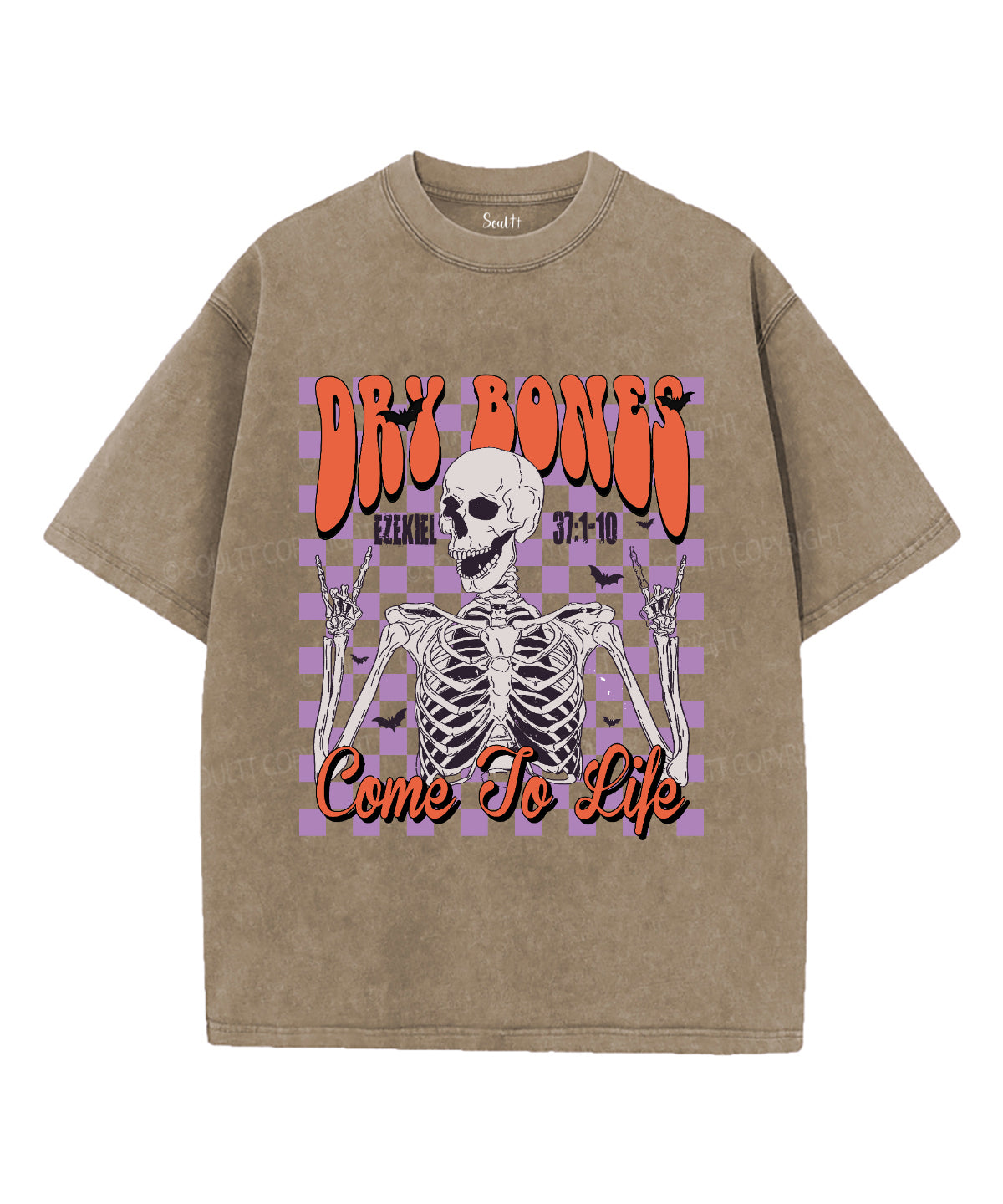 Dry Bones Come To Life Unisex Washed Christian T-shirt Style002 Hoodie, Sweatshirt | CiraTrend.com (Image 5)